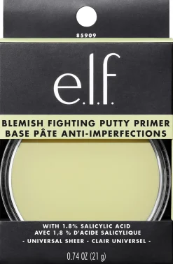 e.l.f. Kasvomeikit<e.l.f cosmetics Acne Fighting Putty Primer meikinpohjutusvoide 21 g
