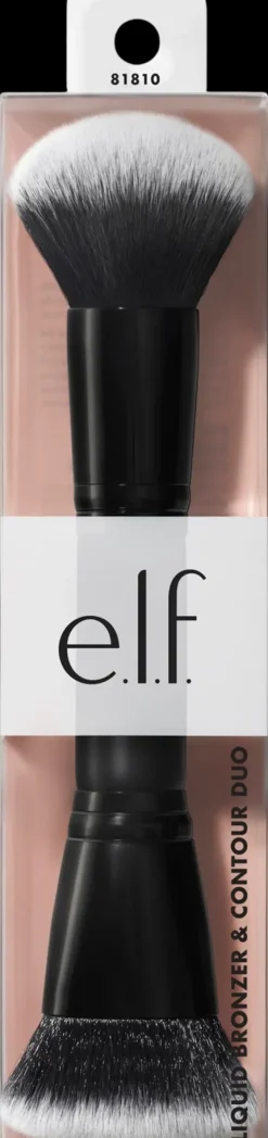 e.l.f. Meikkisiveltimet Ja -Välineet<cosmetics Liquid Bronzer & Contour Duo Brush sivellin