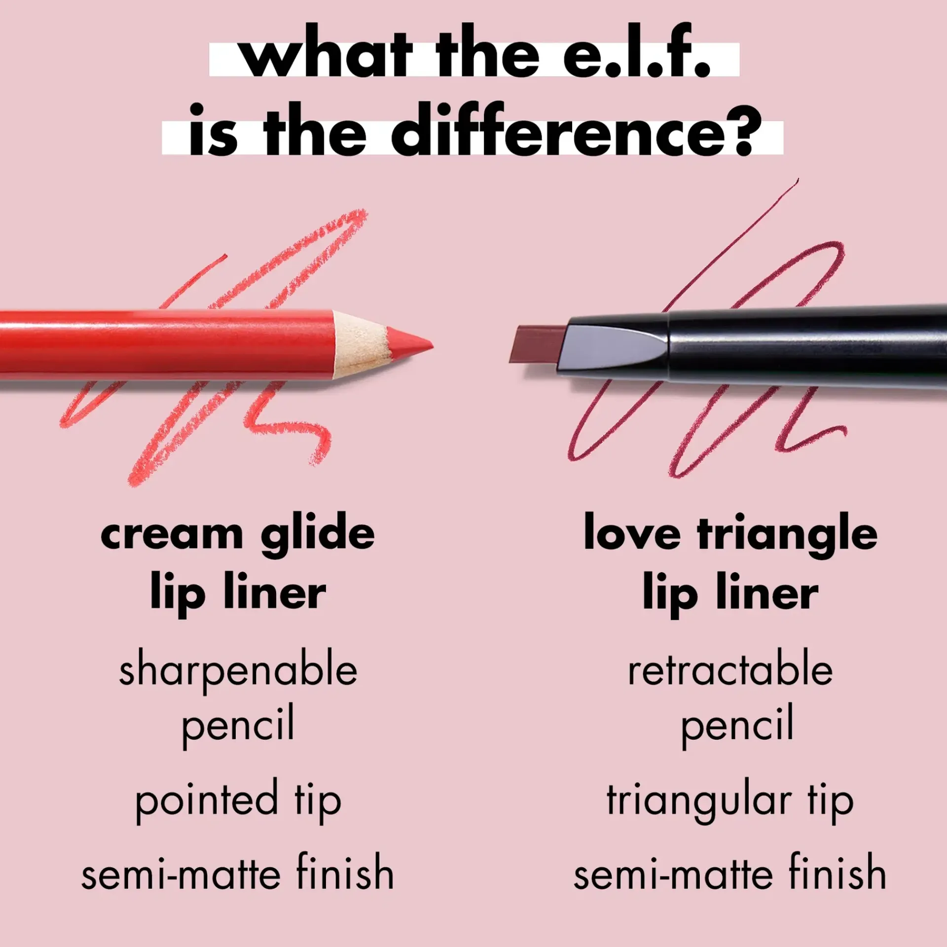 e.l.f. Huulimeikit<Cream Glide Lip Liner huultenrajauskynä 1 g