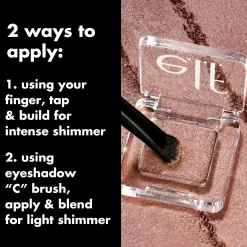 e.l.f. Silmämeikit<Fine as Fleck Glitter Eyeshadow luomiväri 1,8 g