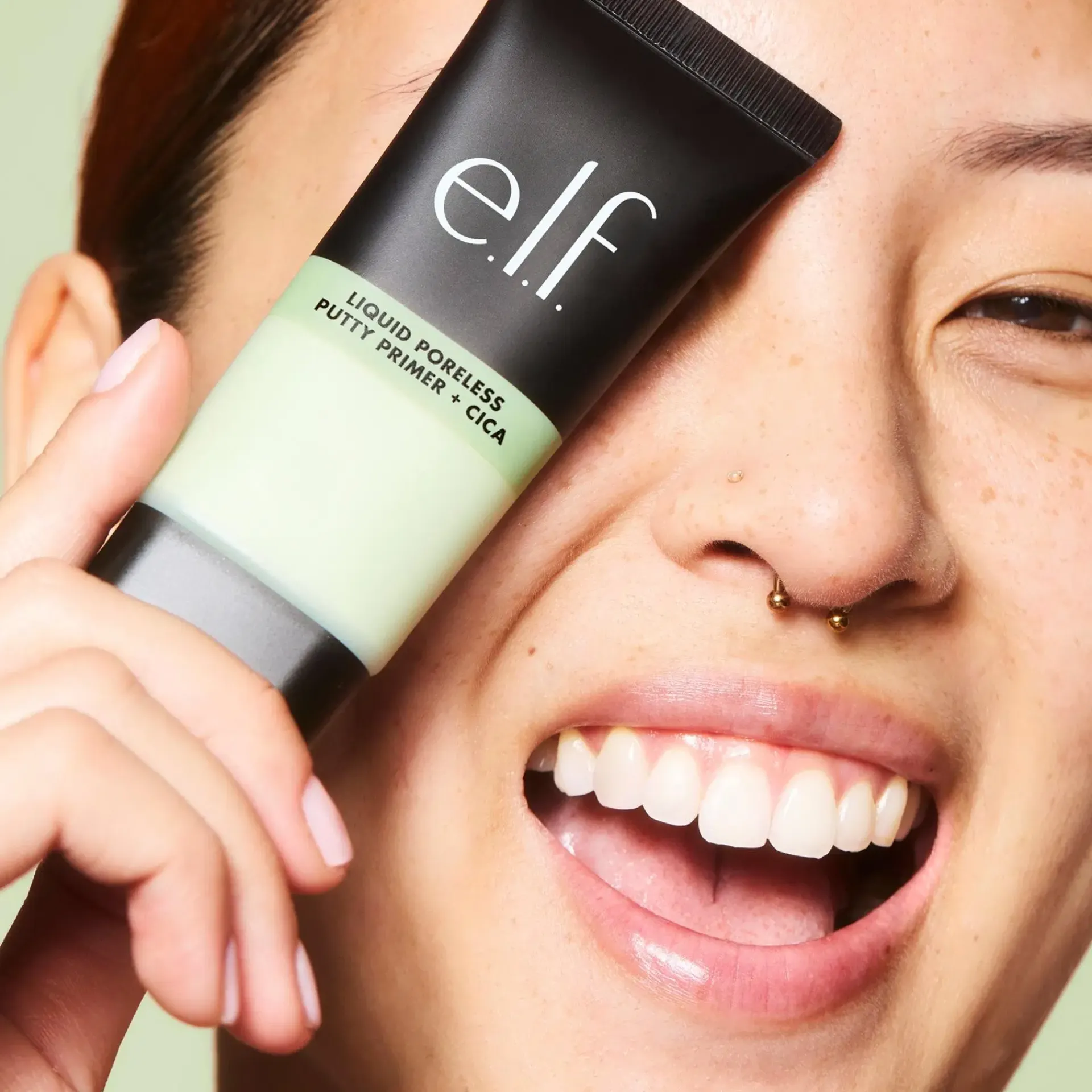 e.l.f. Kasvomeikit<Liquid Poreless Putty Primer + Cica pohjustusvoide 28 ml