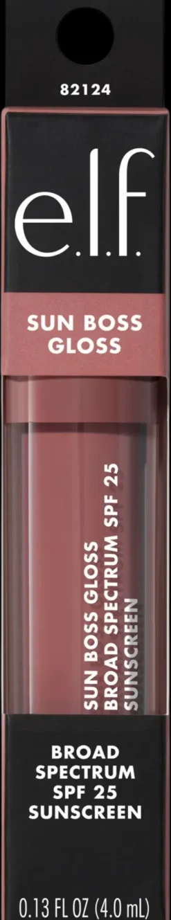 e.l.f. Huulimeikit<Sun Boss SPF 25 Lip Gloss huulikiilto 4 ml