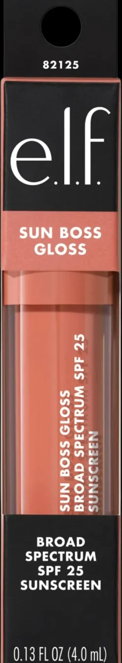 e.l.f. Huulimeikit<Sun Boss SPF 25 Lip Gloss huulikiilto 4 ml