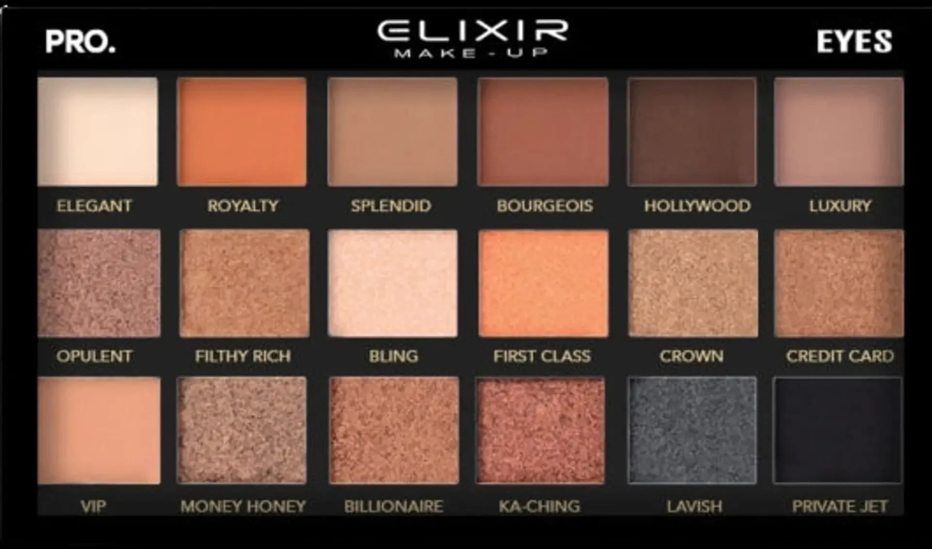 Elixir Silmämeikit<Eyeshadow Palette Royalty luomiväripaletti