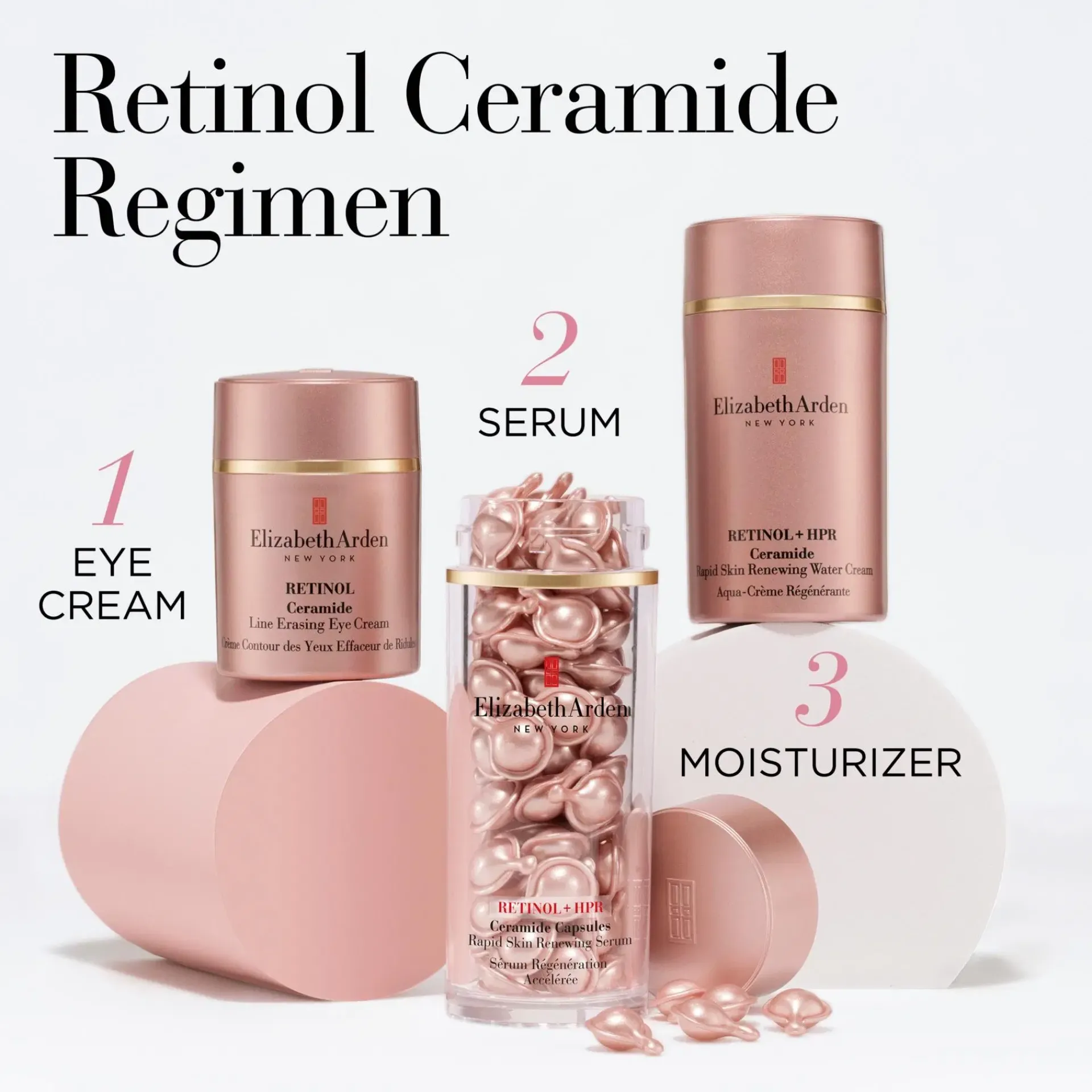 Elizabeth Arden Kasvojenhoito<RETINOL + HPR Ceramide Capsules seerumikapselit 30 kpl