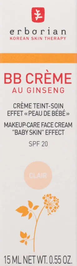 Erborian Korealaiset Meikit|Kasvomeikit<BB creme clair sävyttävä voide 15 ml