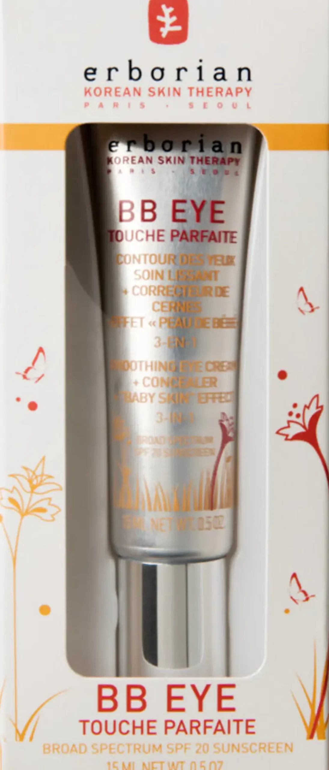 Erborian Korealaiset Meikit|Kasvomeikit<BB eye TP peitevoide 15 ml