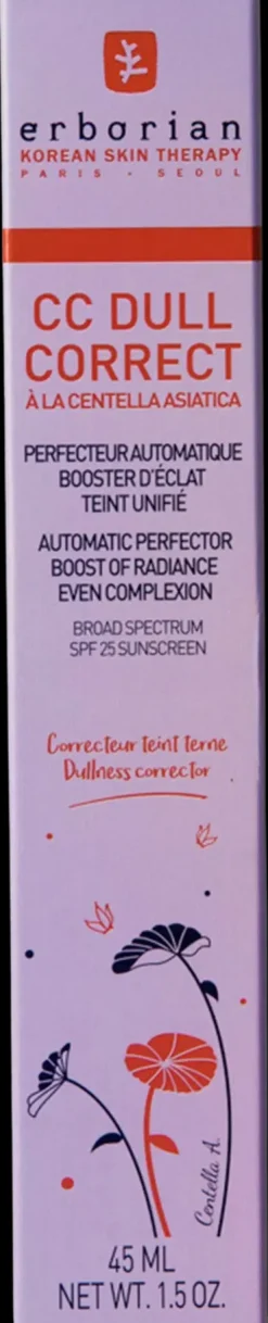 Erborian Kasvojenhoito<CC Dull Correct kasvovoide 45 ml