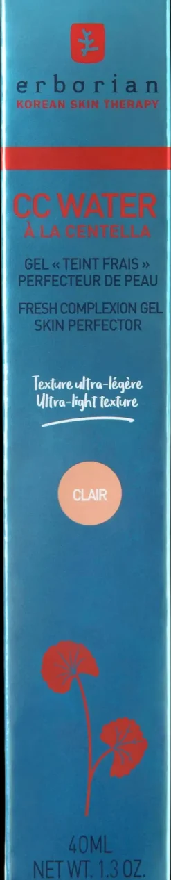 Erborian Korealainen Ihonhoito|Korealaiset Meikit<CC Water Clair 40ml