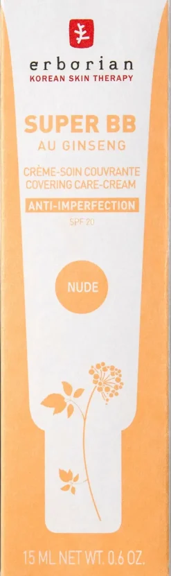 Erborian Korealainen Ihonhoito|Korealaiset Meikit<Super BB Nude 15 ml