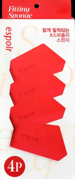 espoir Korealaiset Meikit|Meikkisiveltimet Ja -Välineet<Fitting Sponge Handy -meikkisienet 4 kpl