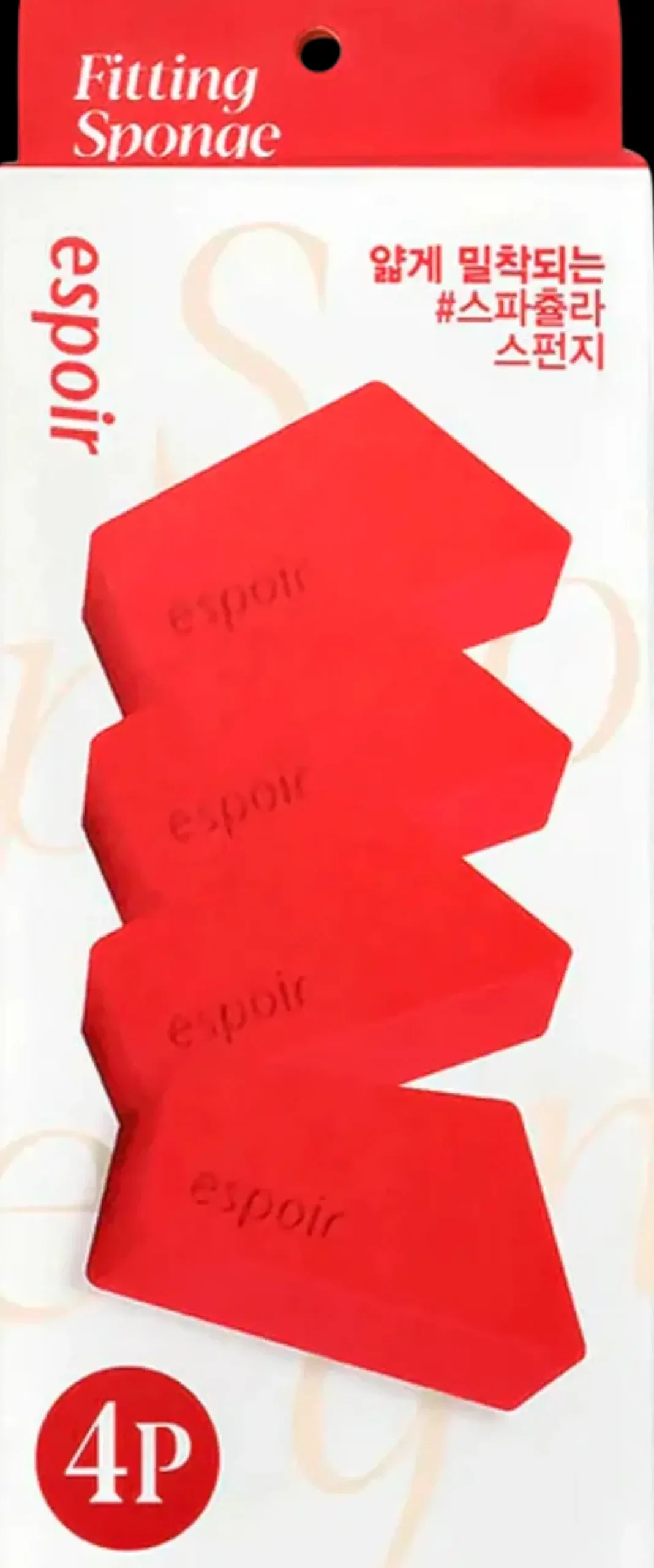 espoir Korealaiset Meikit|Meikkisiveltimet Ja -Välineet<Fitting Sponge Handy -meikkisienet 4 kpl