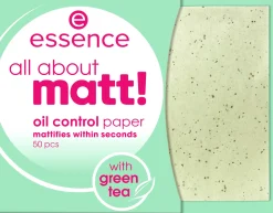 Essence Kasvomeikit<all about matt! oil control paper 50 st