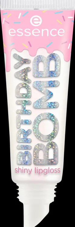 Essence Huulimeikit<BIRTHDAY BOMB shiny lipgloss 01 Cake My Day! 10 ml
