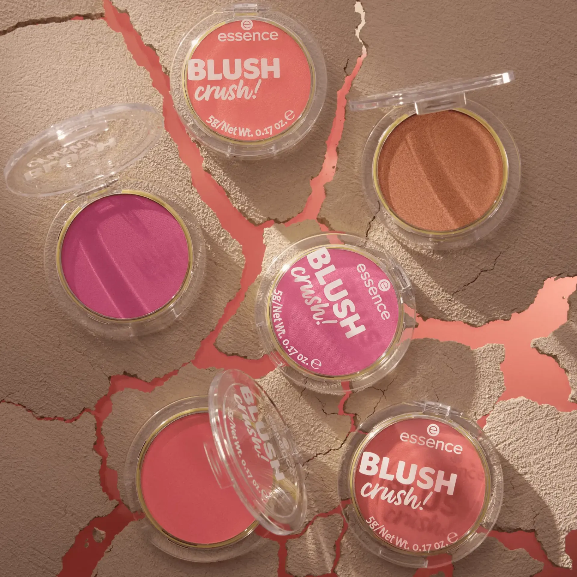 Essence Kasvomeikit<BLUSH crush! poskipuna 5 g