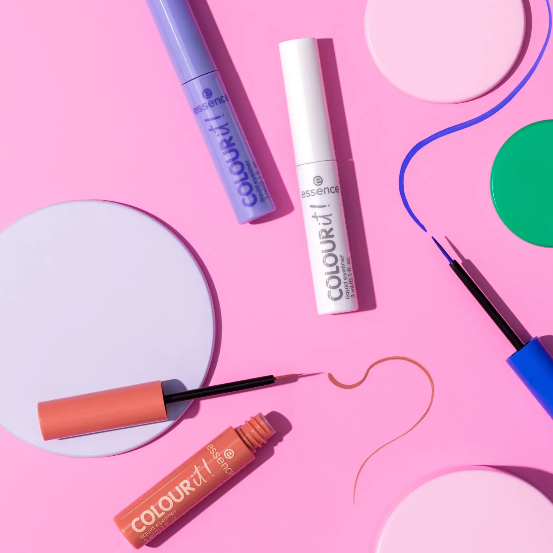 Essence Silmämeikit<COLOUR it! liquid eyeliner nestemäinen rajauskynä 3 ml