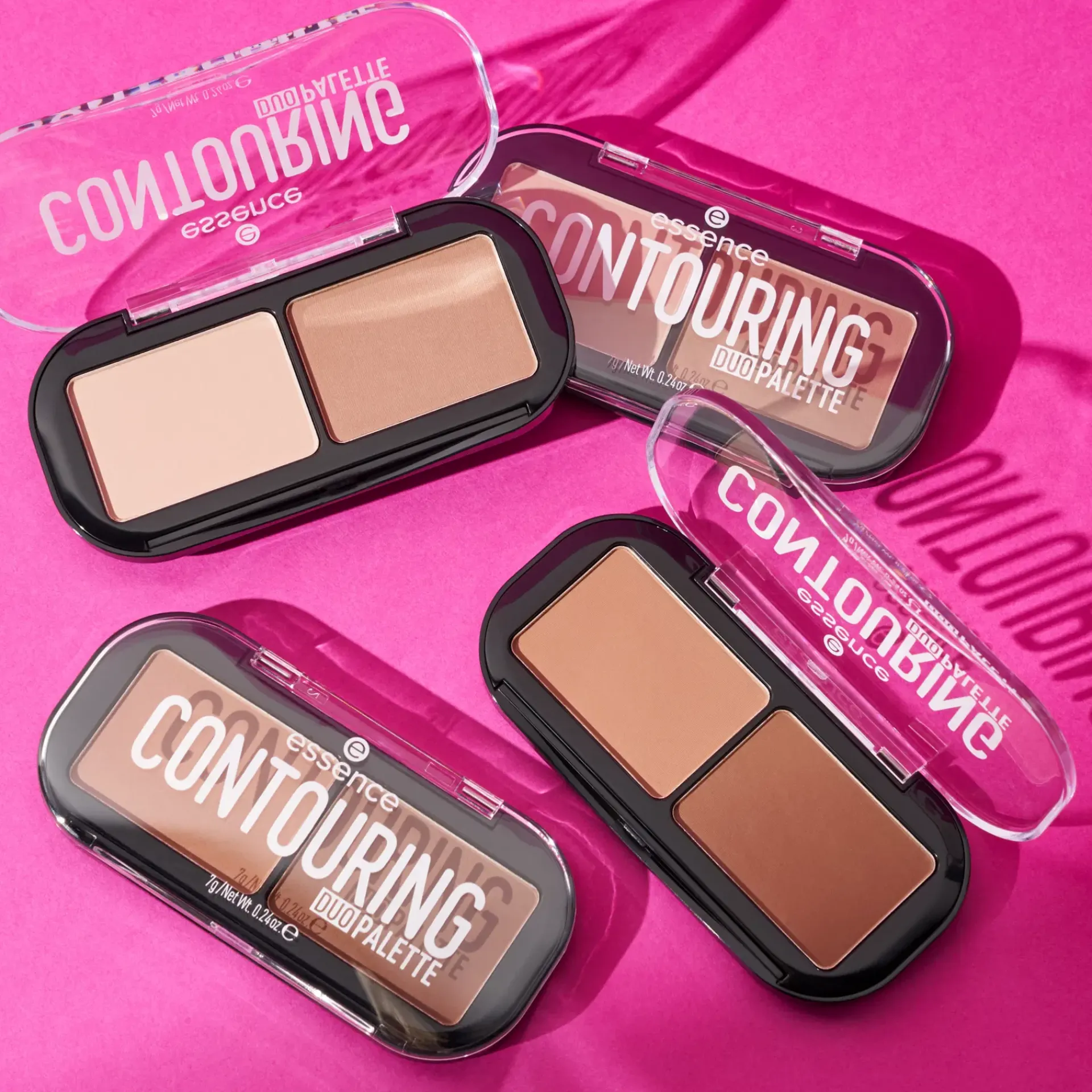 Essence Kasvomeikit<CONTOURING DUO PALETTE varjostuspaletti 7 g