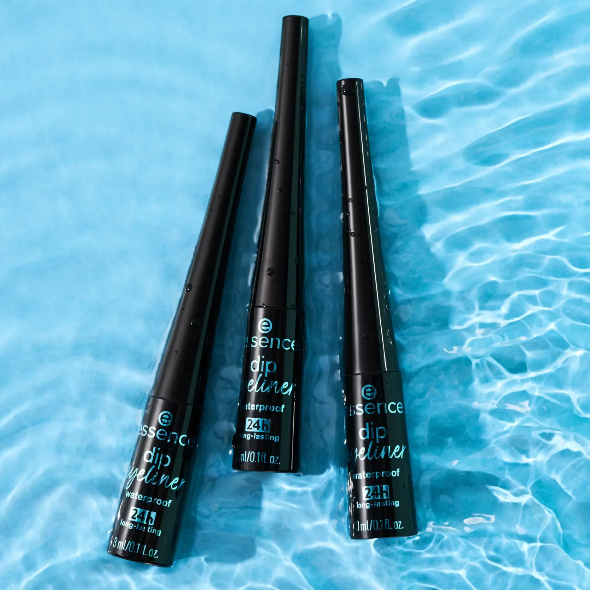 Essence Silmämeikit<dip eyeliner waterproof 24h long-lasting 01 black 3 ml
