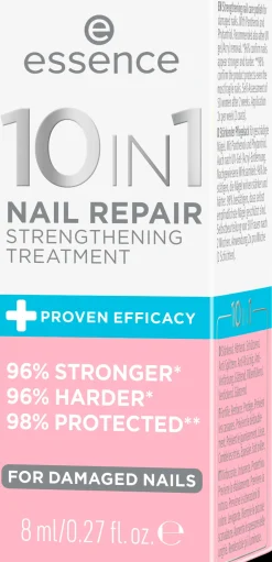 Essence Kynsimeikit Ja Kynsienhoito<10IN1 NAIL REPAIR STRENGTHENING TREATMENT 8 ml