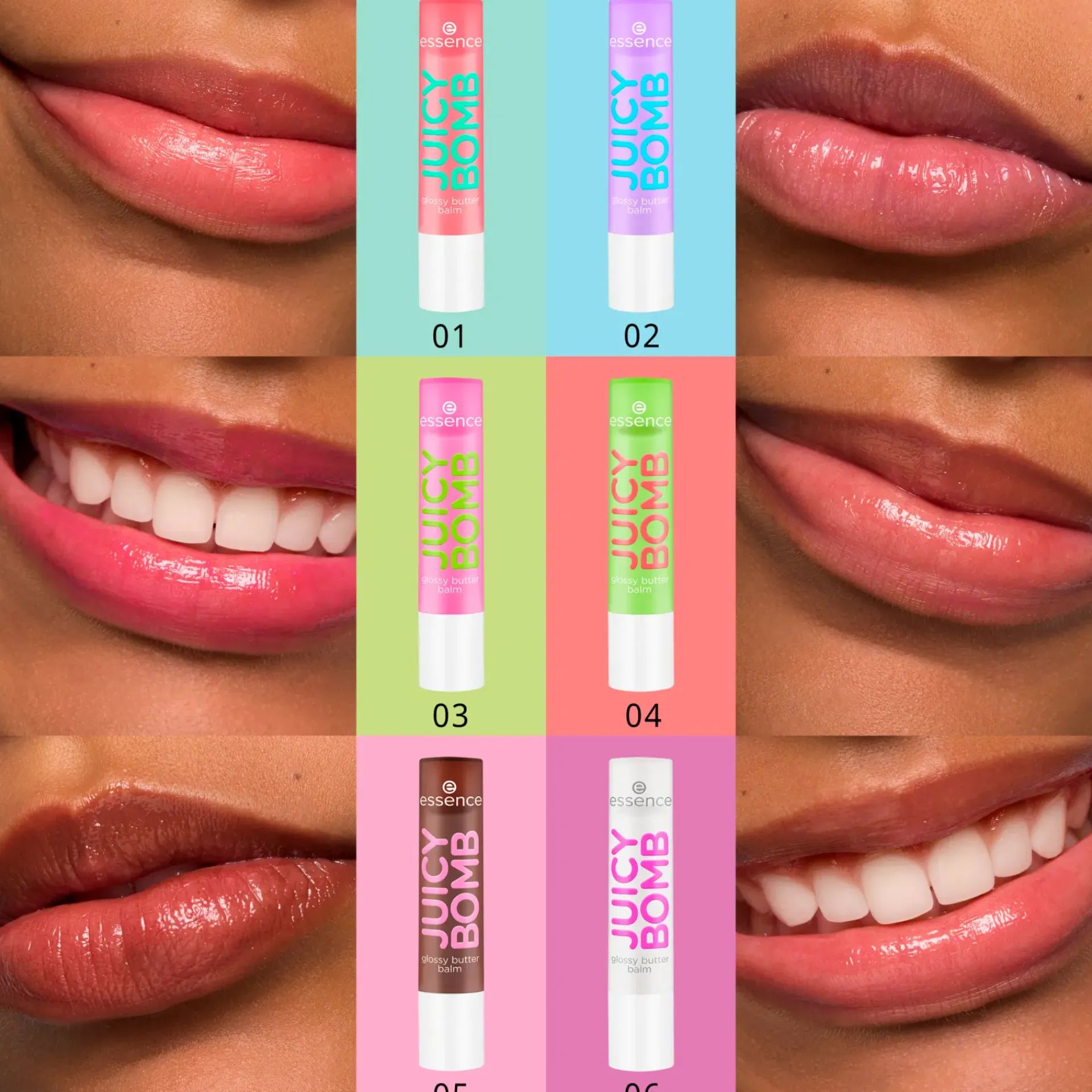 Essence Huulimeikit<JUICY BOMB glossy butter balm 06 Wake Me Up Before You Coco 2.5 g