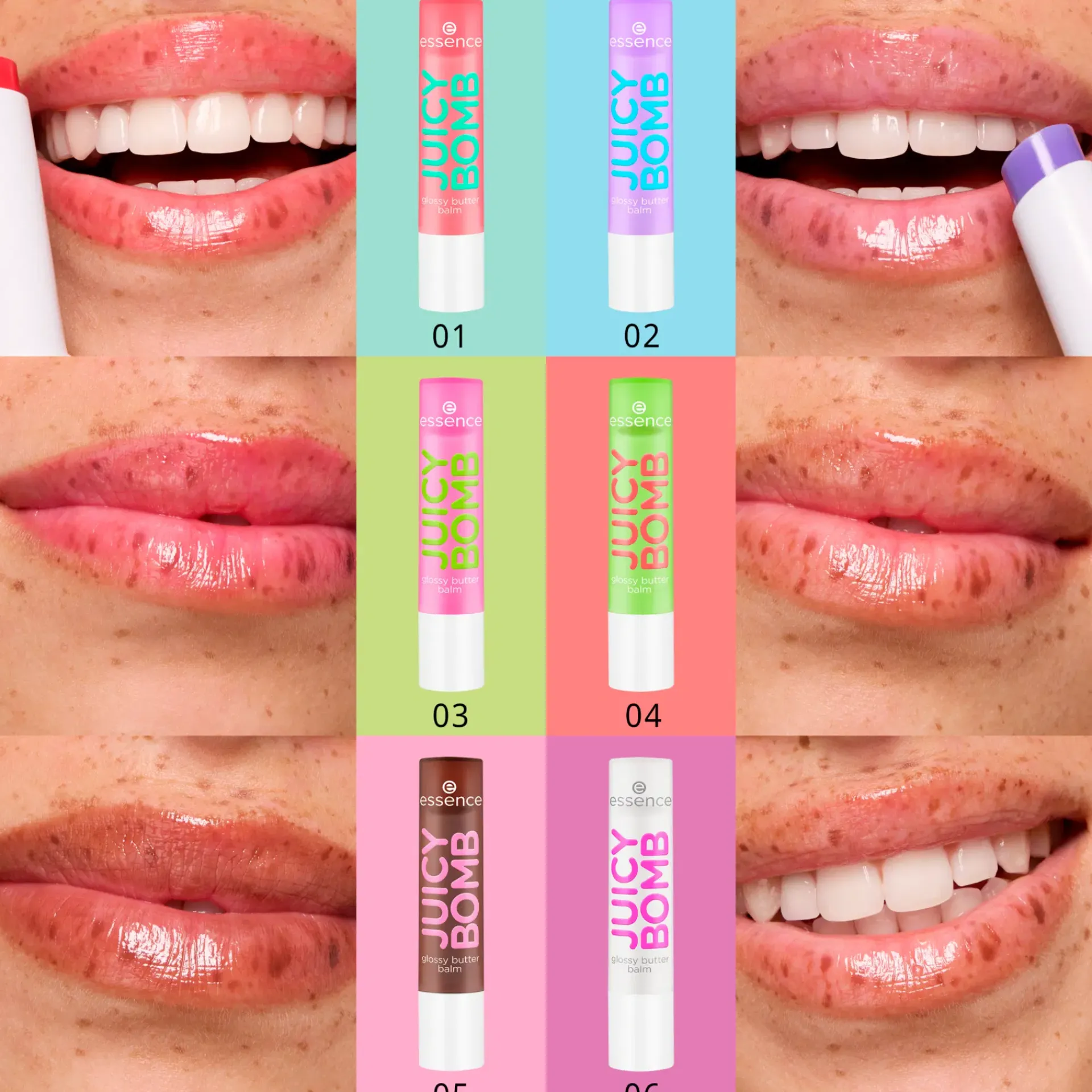 Essence Huulimeikit<JUICY BOMB glossy butter balm 06 Wake Me Up Before You Coco 2.5 g