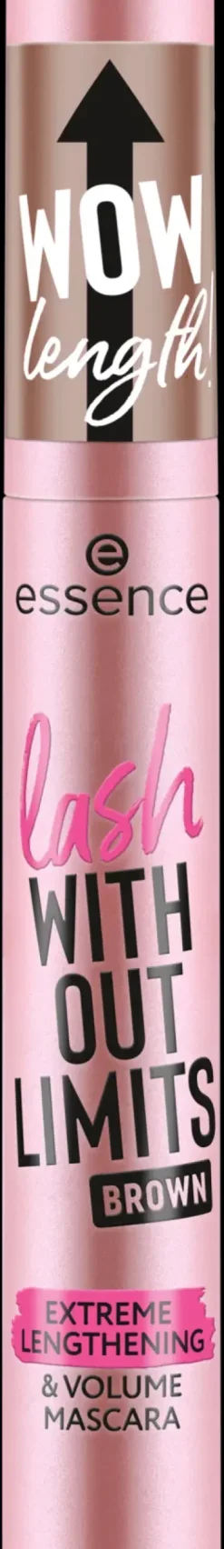 Essence Silmämeikit<lash WITHOUT LIMITS BROWN EXTREME LENGTHENING & VOLUME MASCARA 02 Brown 13 ml