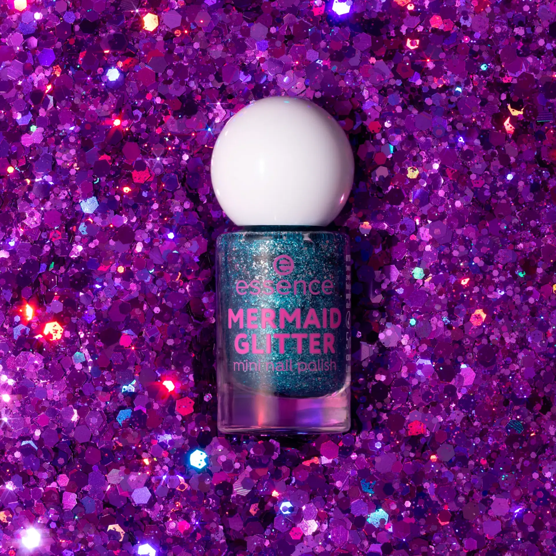 Essence Kynsimeikit Ja Kynsienhoito<MERMAID GLITTER mini nail polish 07 5 ml