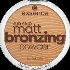 Essence Kasvomeikit<sun club matt bronzing powder aurinkopuuteri 15 g
