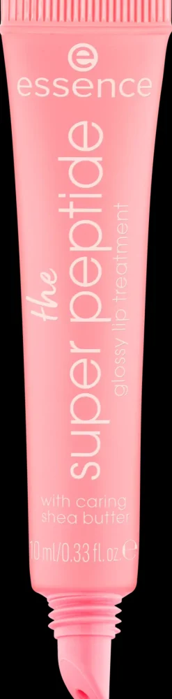 Essence Huulimeikit<the super peptide glossy lip treatment 04 Coralized! 10 ml