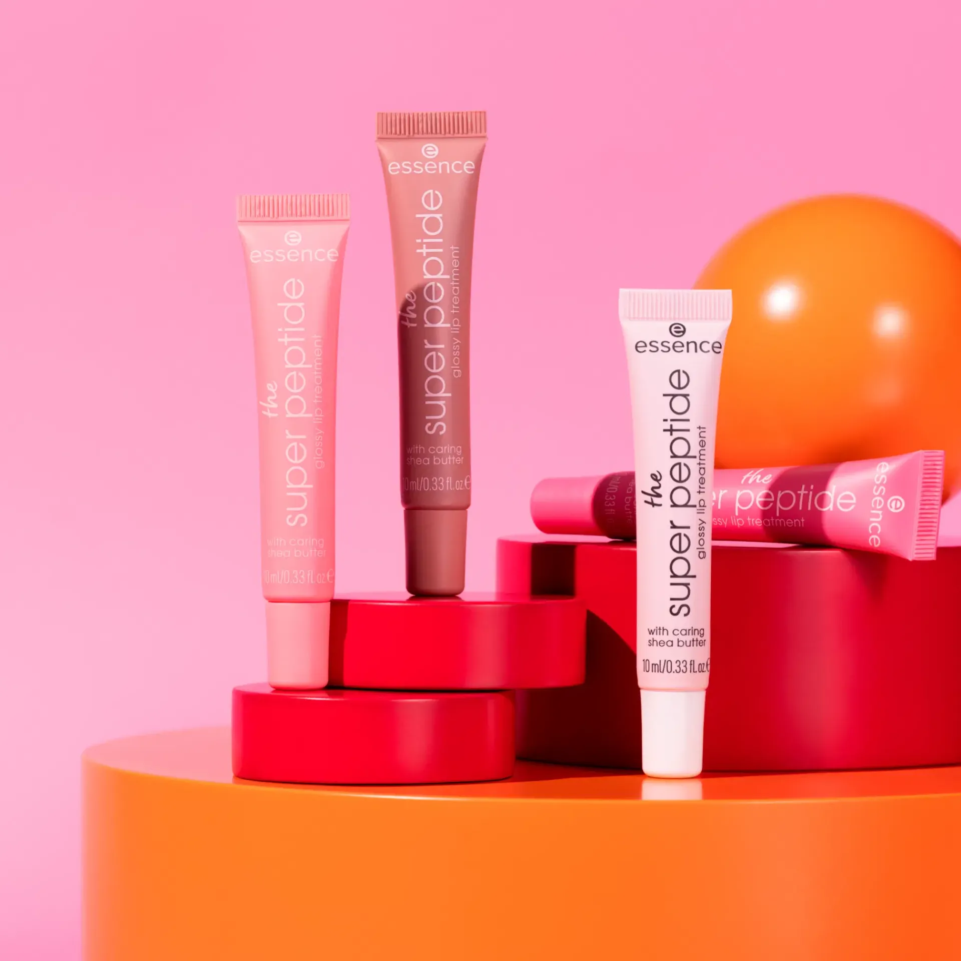 Essence Huulimeikit<the super peptide glossy lip treatment 02 Pinkified! 10 ml