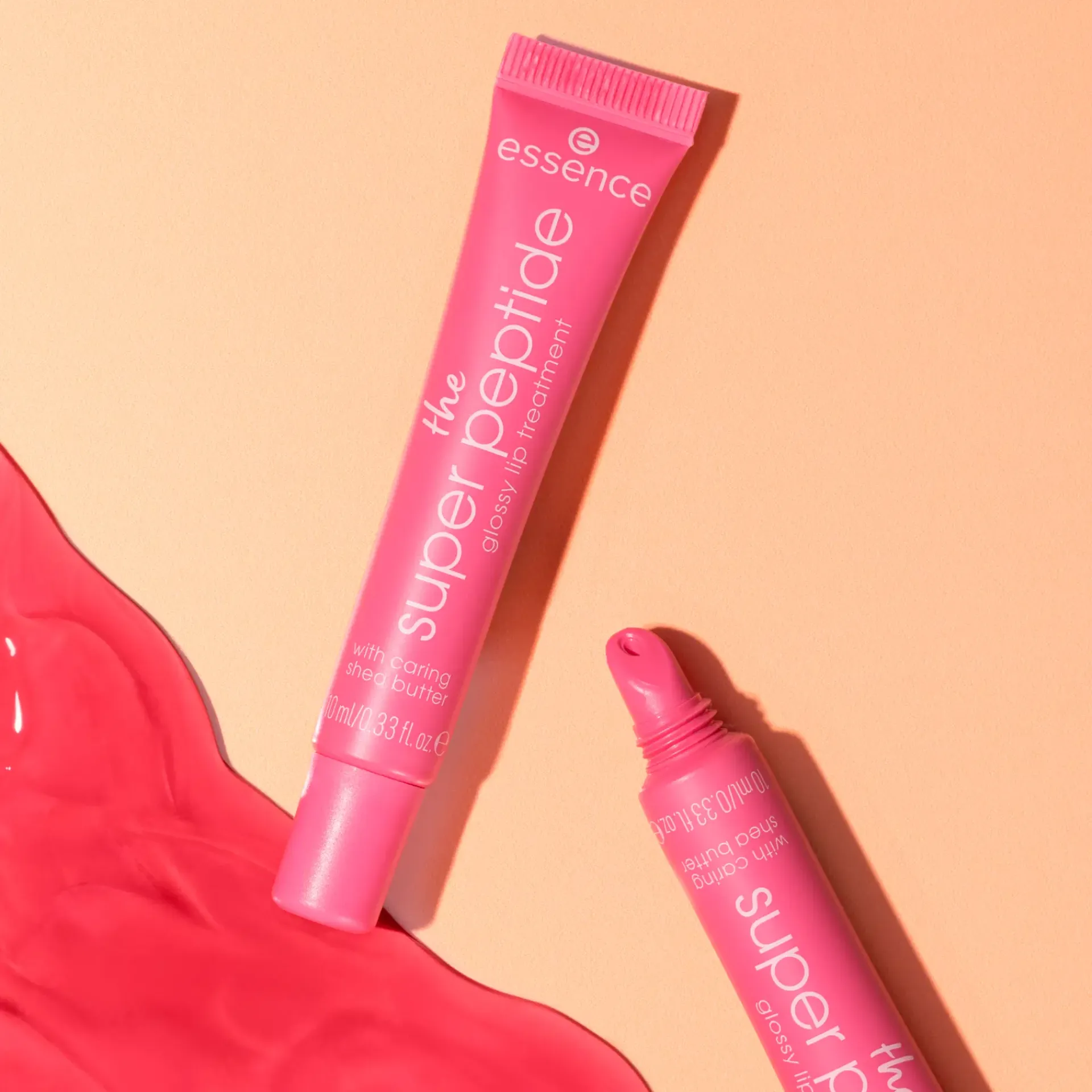 Essence Huulimeikit<the super peptide glossy lip treatment 02 Pinkified! 10 ml