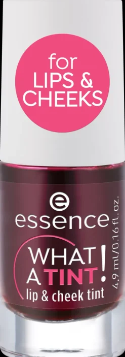 Essence Huulimeikit<WHAT A TINT! lip & cheek tint 01 Kiss from a rose 4.9 ml