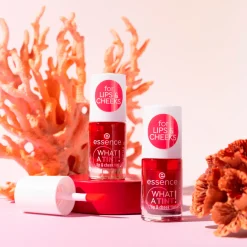 Essence Kasvomeikit<WHAT A TINT! lip & cheek tint 02 Coral Sunset 4.9 ml