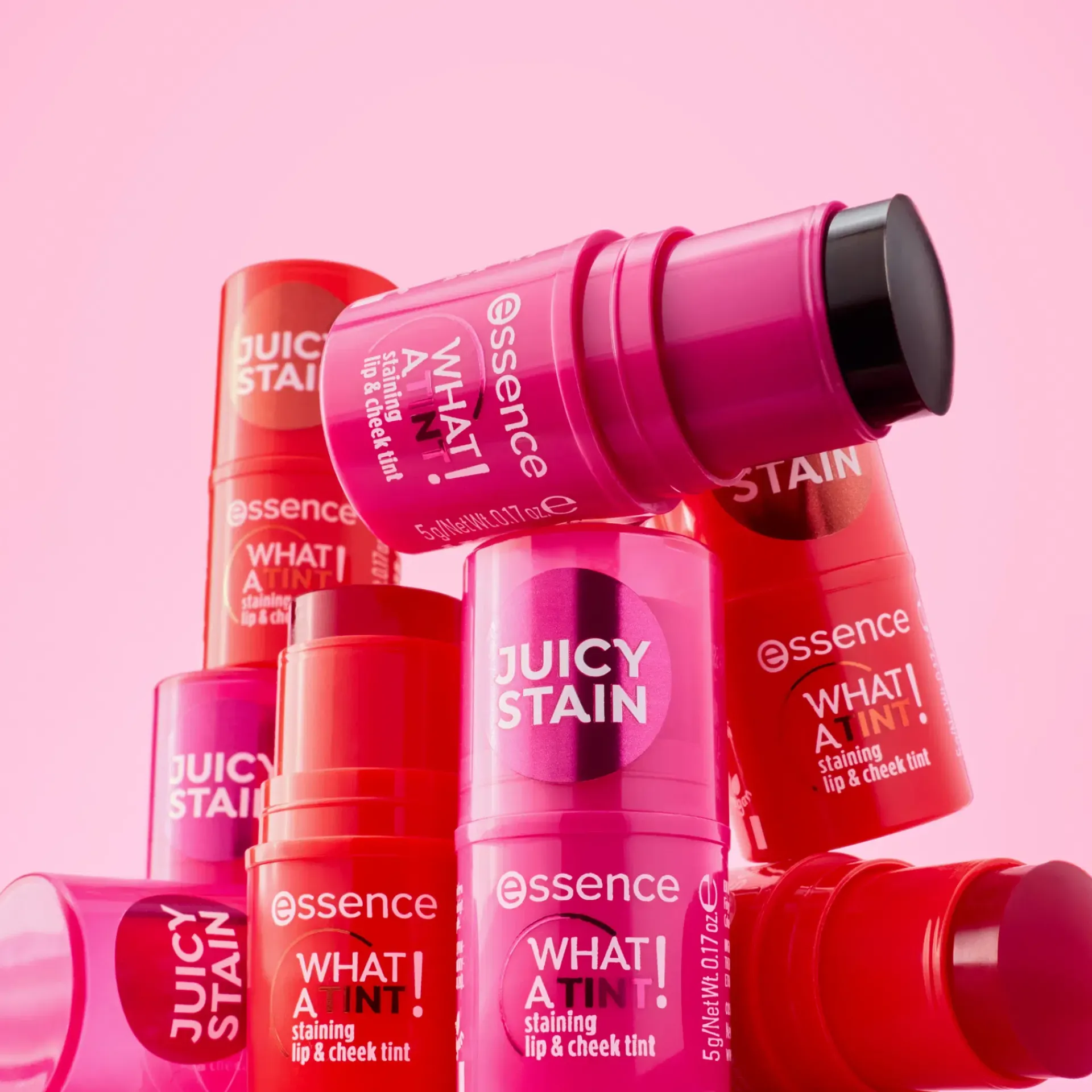 Essence Huulimeikit<WHAT A TINT! sävyttävä huuli & poskisävy 20