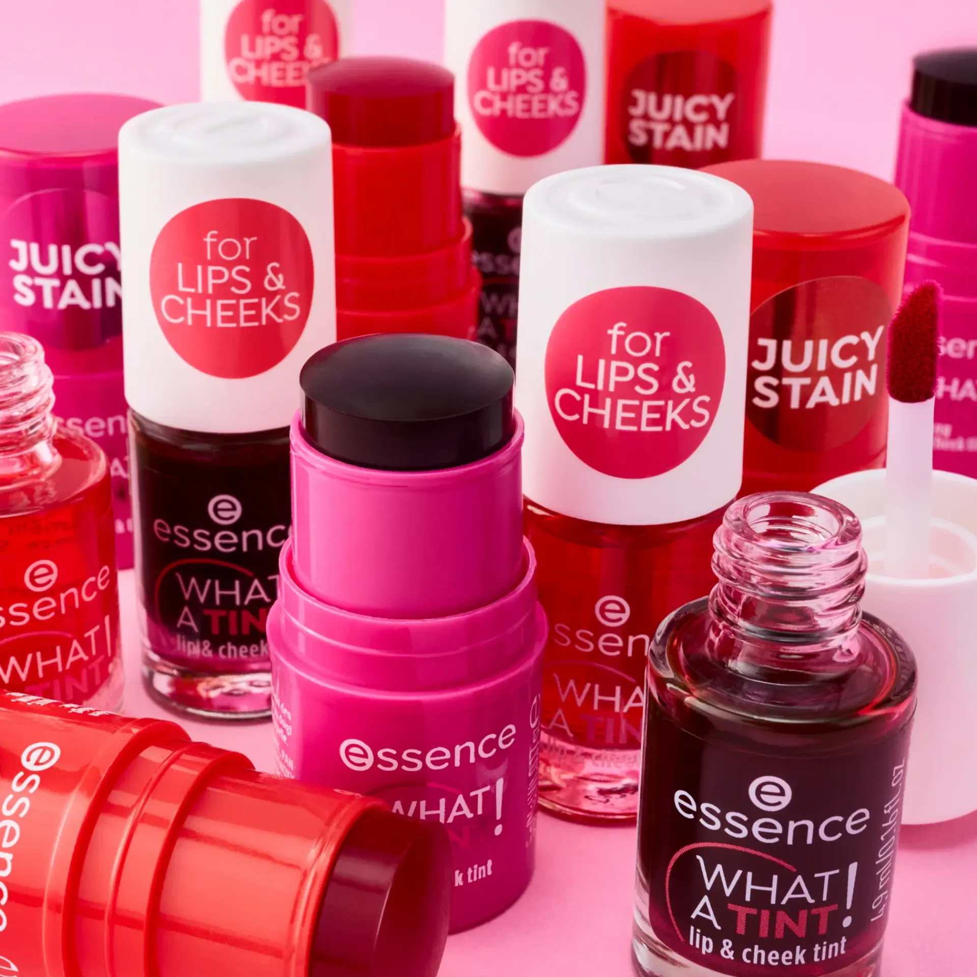 Essence Huulimeikit<WHAT A TINT! sävyttävä huuli & poskisävy 20