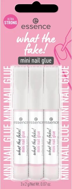 Essence Kynsimeikit Ja Kynsienhoito<what the fake! mini nail glue 01 6 g