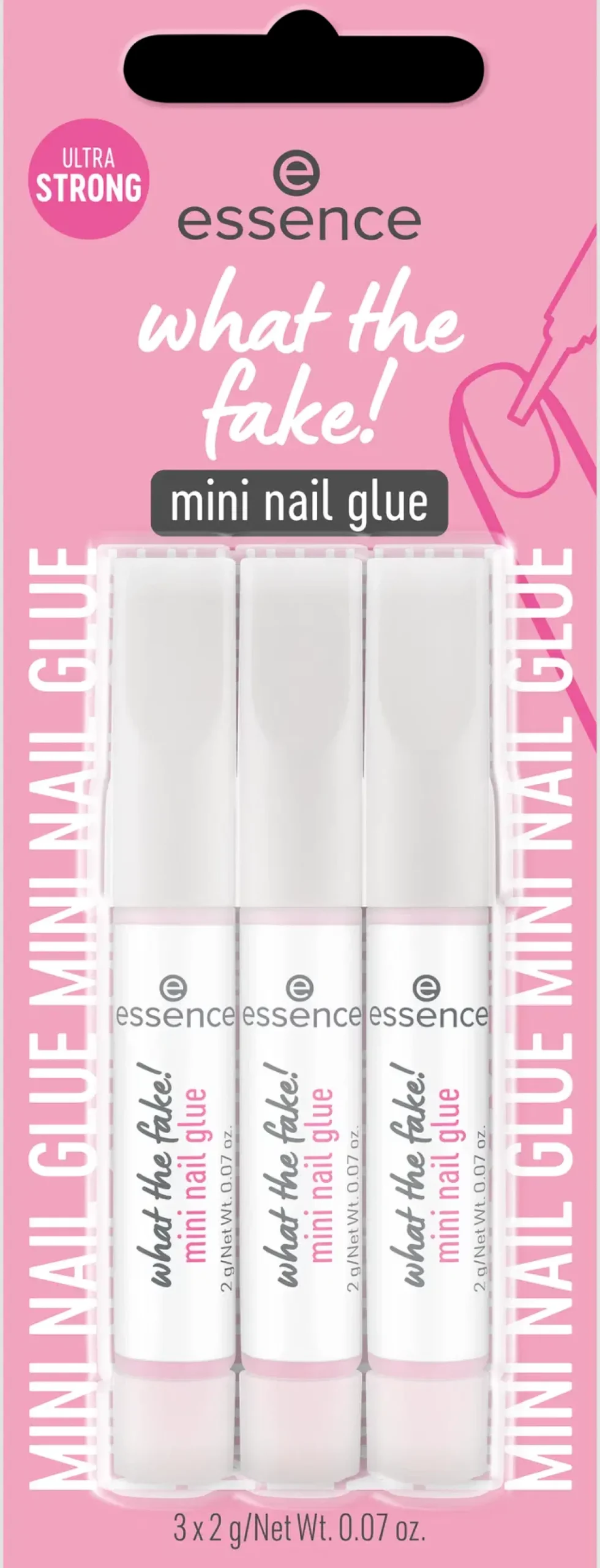 Essence Kynsimeikit Ja Kynsienhoito<what the fake! mini nail glue 01 6 g