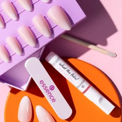 Essence Kynsimeikit Ja Kynsienhoito<what the fake! PRESS-ON NAILS manicure set 03 BABYBOOMER 28 st