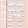Essence Kynsimeikit Ja Kynsienhoito<what the fake! PRESS-ON NAILS manicure set 01 GLAZED 28 st