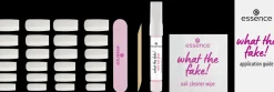 Essence Meikkipakkaukset|Kynsimeikit Ja Kynsienhoito<what the fake! PRESS-ON NAILS manicure set 04 BARE WHITE 28 st
