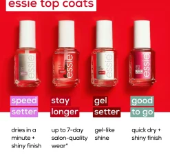 essie Kynsimeikit Ja Kynsienhoito<01 Good to Go -päällyslakka 13,5ml