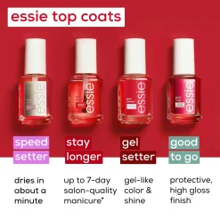 essie Kynsimeikit Ja Kynsienhoito<gel.setter -päällyslakka 13,5ml