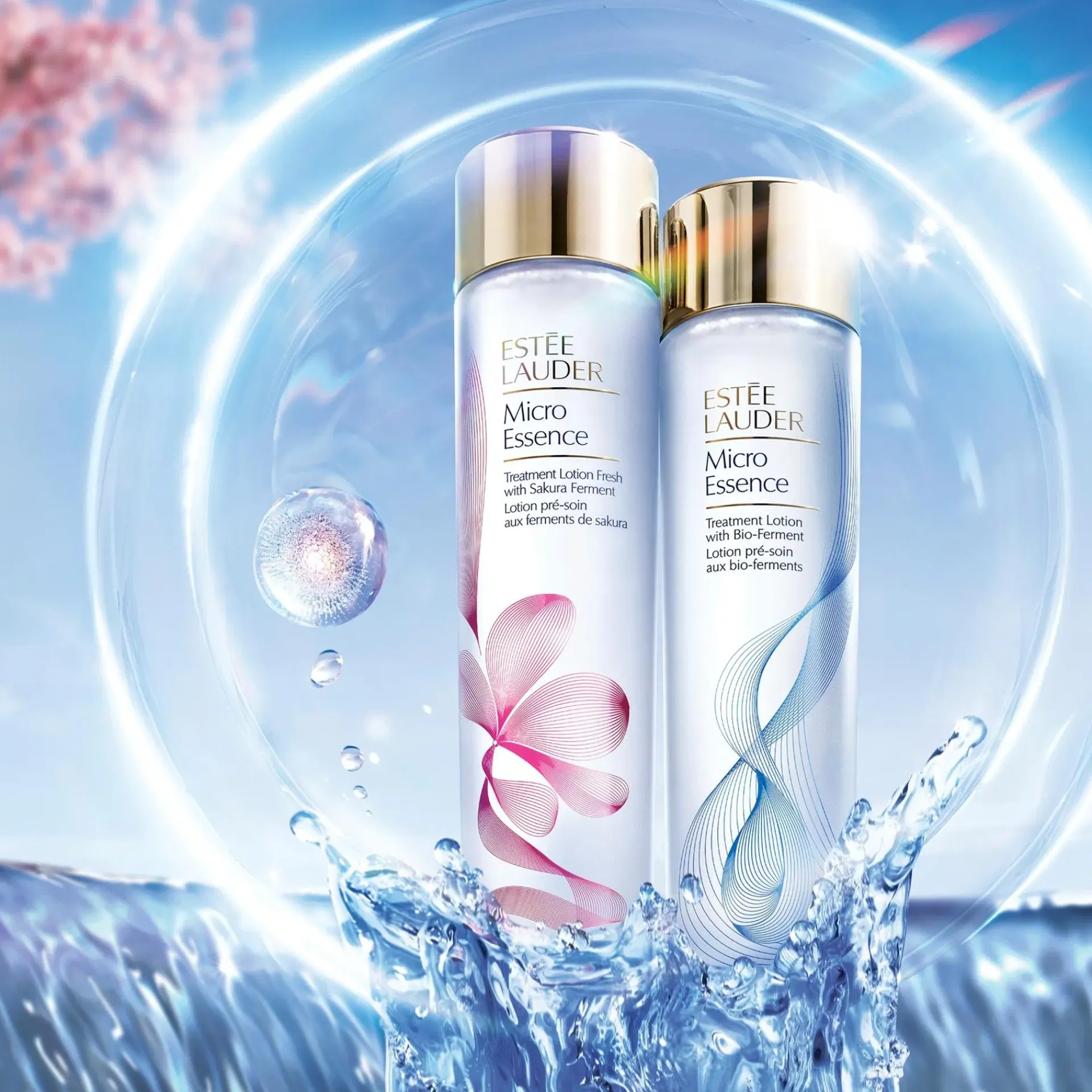 Estée Lauder Kasvojenhoito<Micro Essence Treatment Lotion Fresh with Sakura Ferment hoitoneste 200 ml