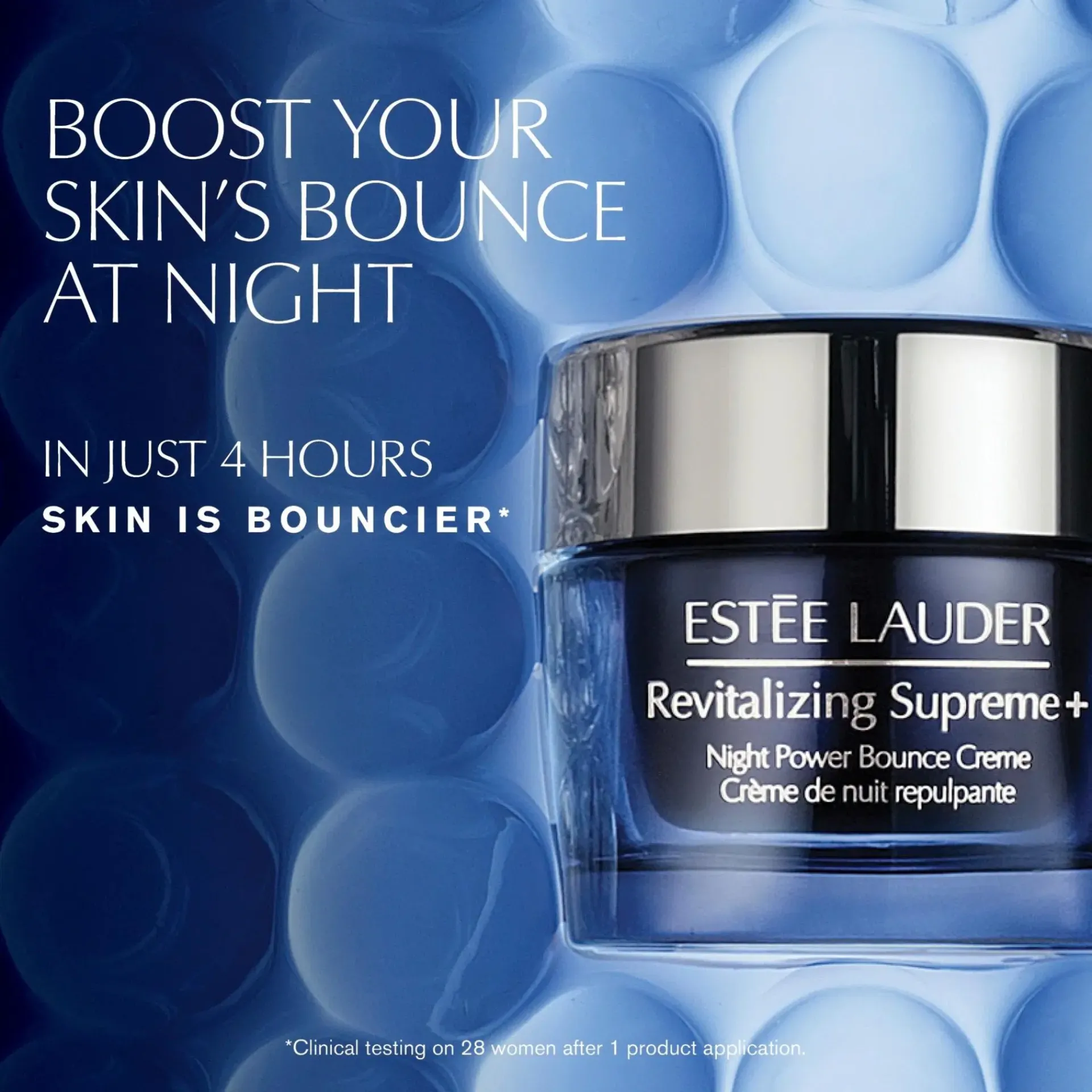 Estée Lauder Kasvojenhoito<Revitalizing Supreme+ Night Power Bounce Creme yövoide 50 ml