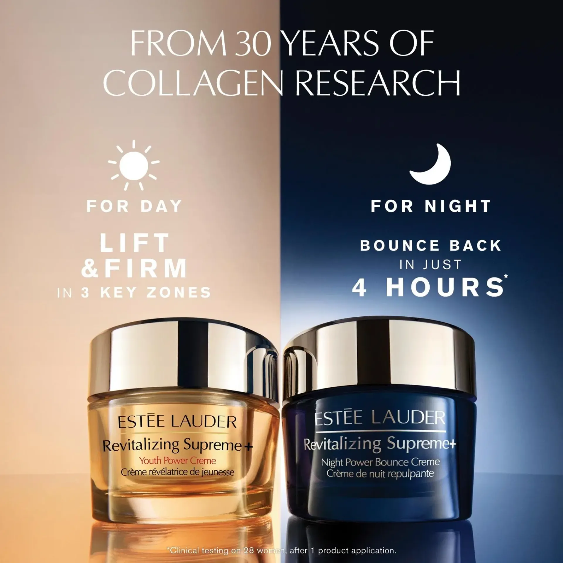 Estée Lauder Kasvojenhoito<Revitalizing Supreme+ Night Power Bounce Creme yövoide 50 ml
