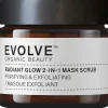 Evolve Organic Beauty Ihotyypit|Ihonhoito<Radiant Glow 2-in-1 Mask Scrub Kasvonaamio 60 ml