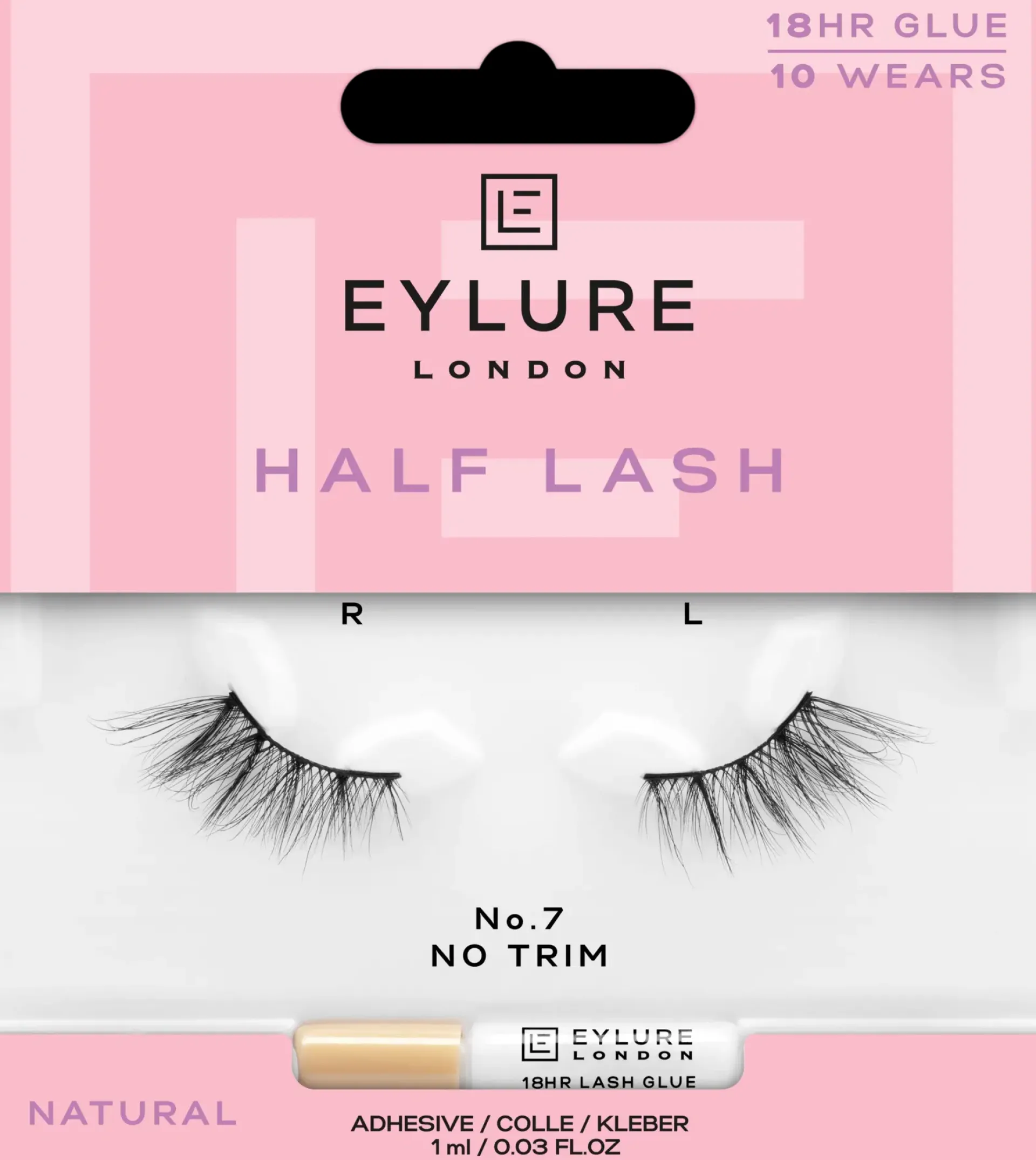 Eylure Silmämeikit<Half lash No.7-irtoripset