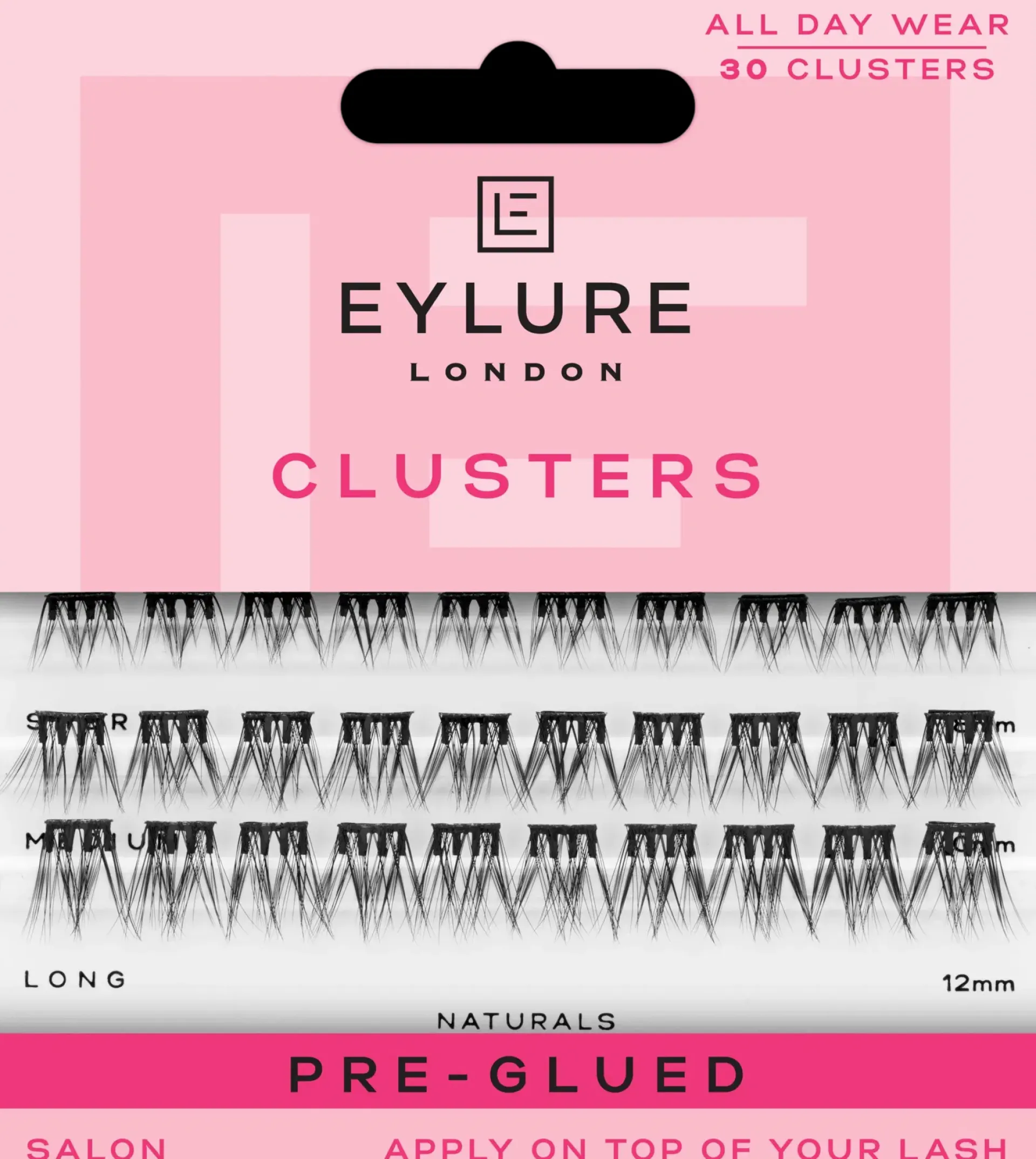 Eylure Silmämeikit<Pre-Glued Clusters Naturals -ripsitupsut