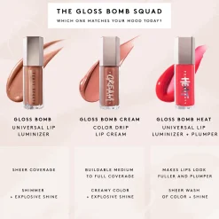 Fenty Beauty Huulimeikit<Gloss Bomb Heat Universal Lip Luminizer + Plumper huulikiilto 9 ml