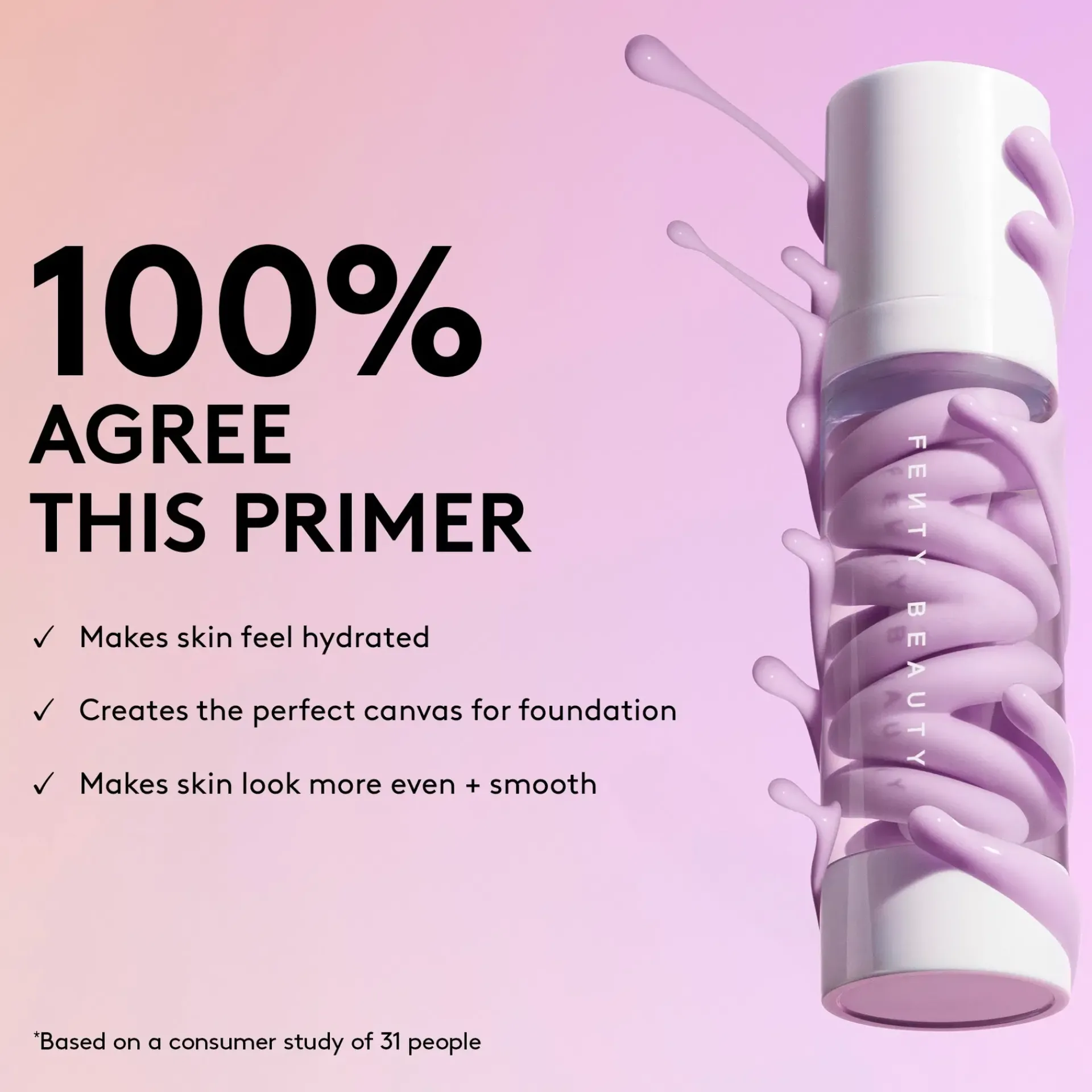 Fenty Beauty Kasvomeikit<Grip Trip Hydrating + Plumping primer pohjustusvoide 30 ml